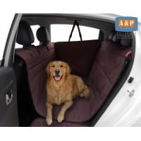 Автогамак Happy Dog Premium (Хэппи Дог Премиум). Цельный. Цвет: коричневый.