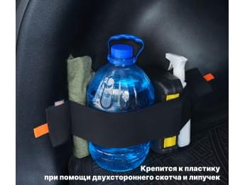 Багажный ремень "Maxi" (Макси) для пластика. Цвет: черный.