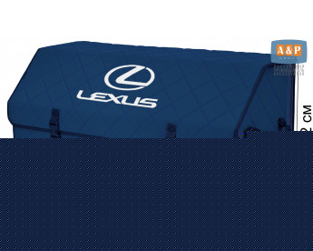 Органайзер-саквояж "Союз" в багажник Lexus (Лексус), размер XXL. Цвет: синий с синей прострочкой Ромб.