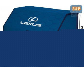 Органайзер-саквояж "Союз" в багажник Lexus (Лексус), размер XL. Цвет: синий с синей прострочкой Соты.